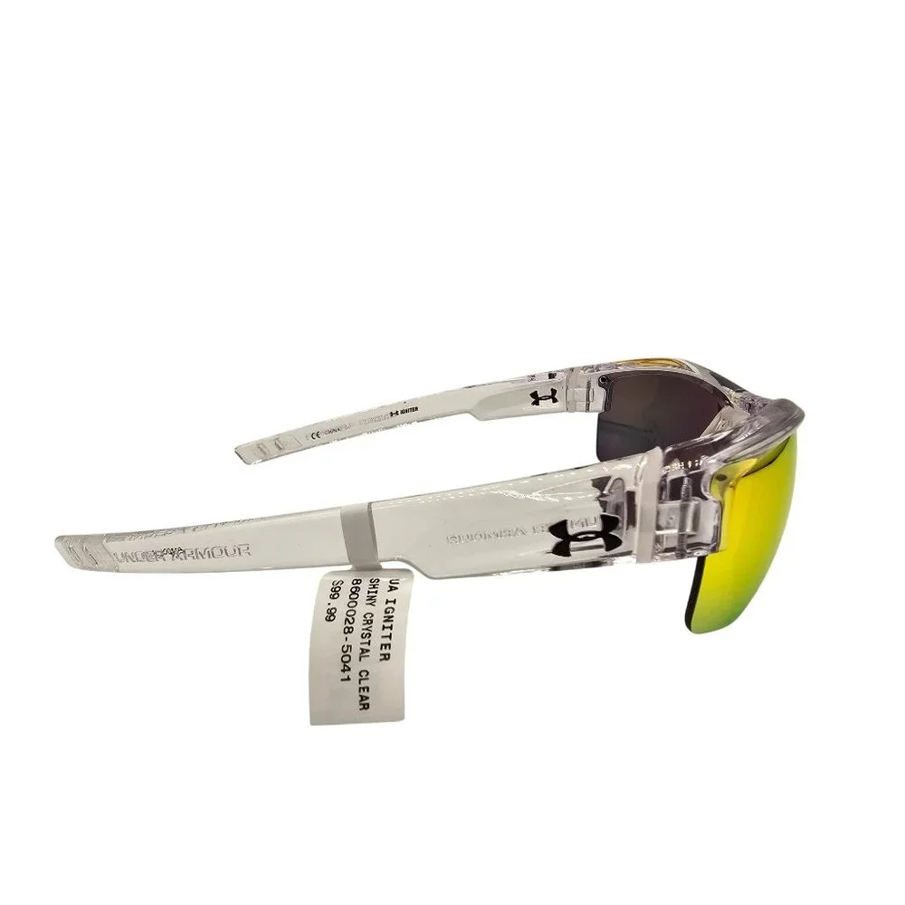 Under Armour Igniter Crystal Clear‎ Sunglasses Orange Multi 8600028-5041